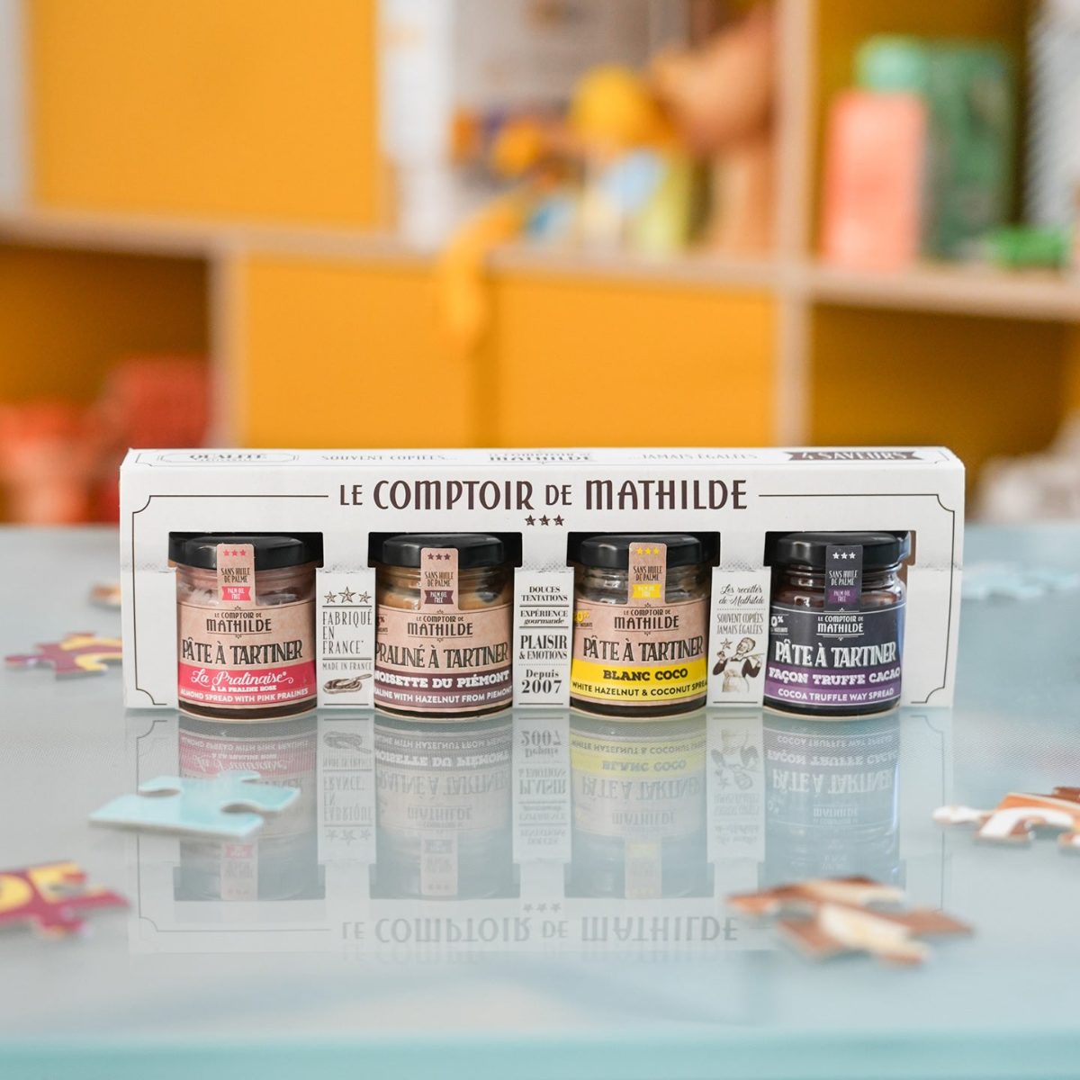 Coffret 4 pates à tartiner