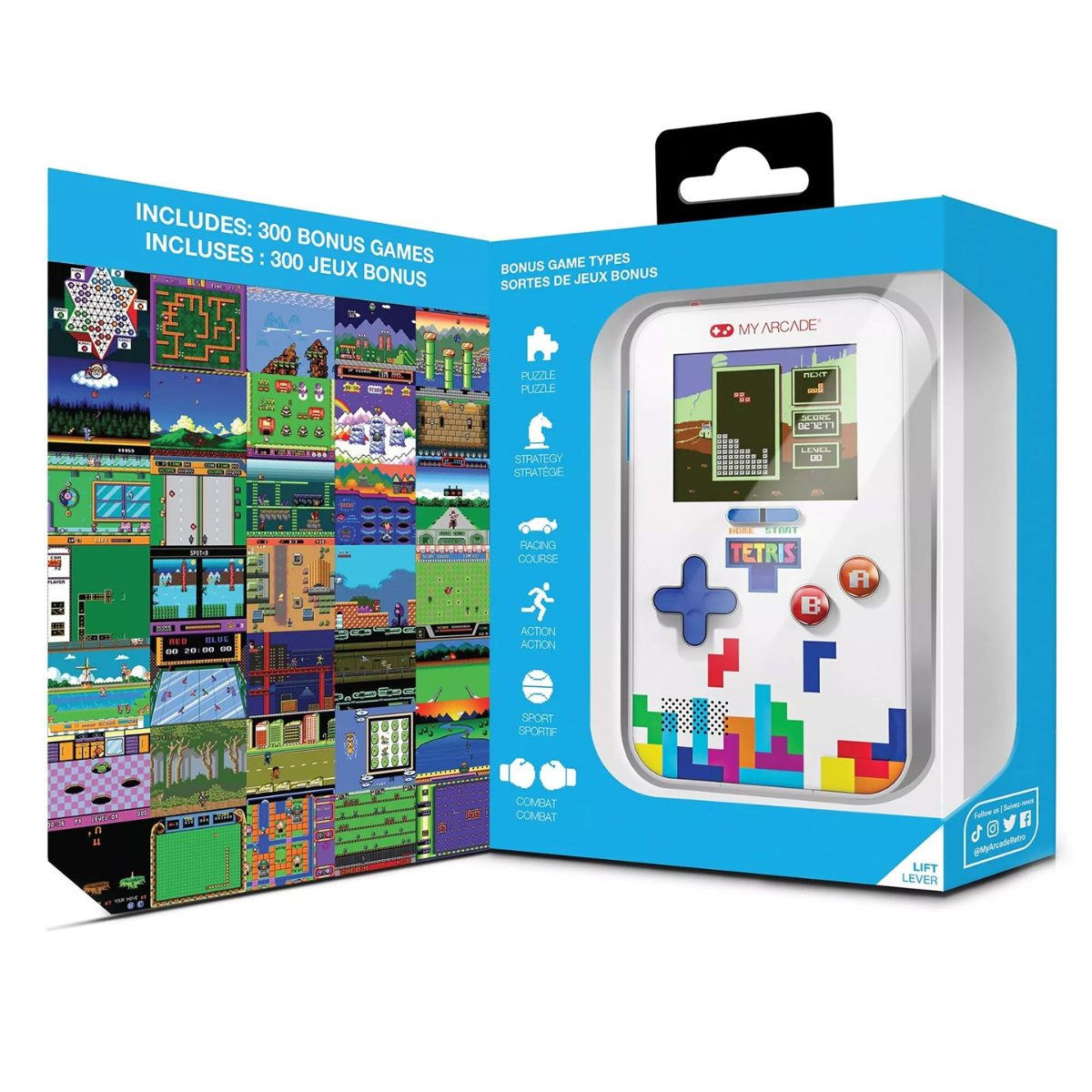 Console de poche tetris