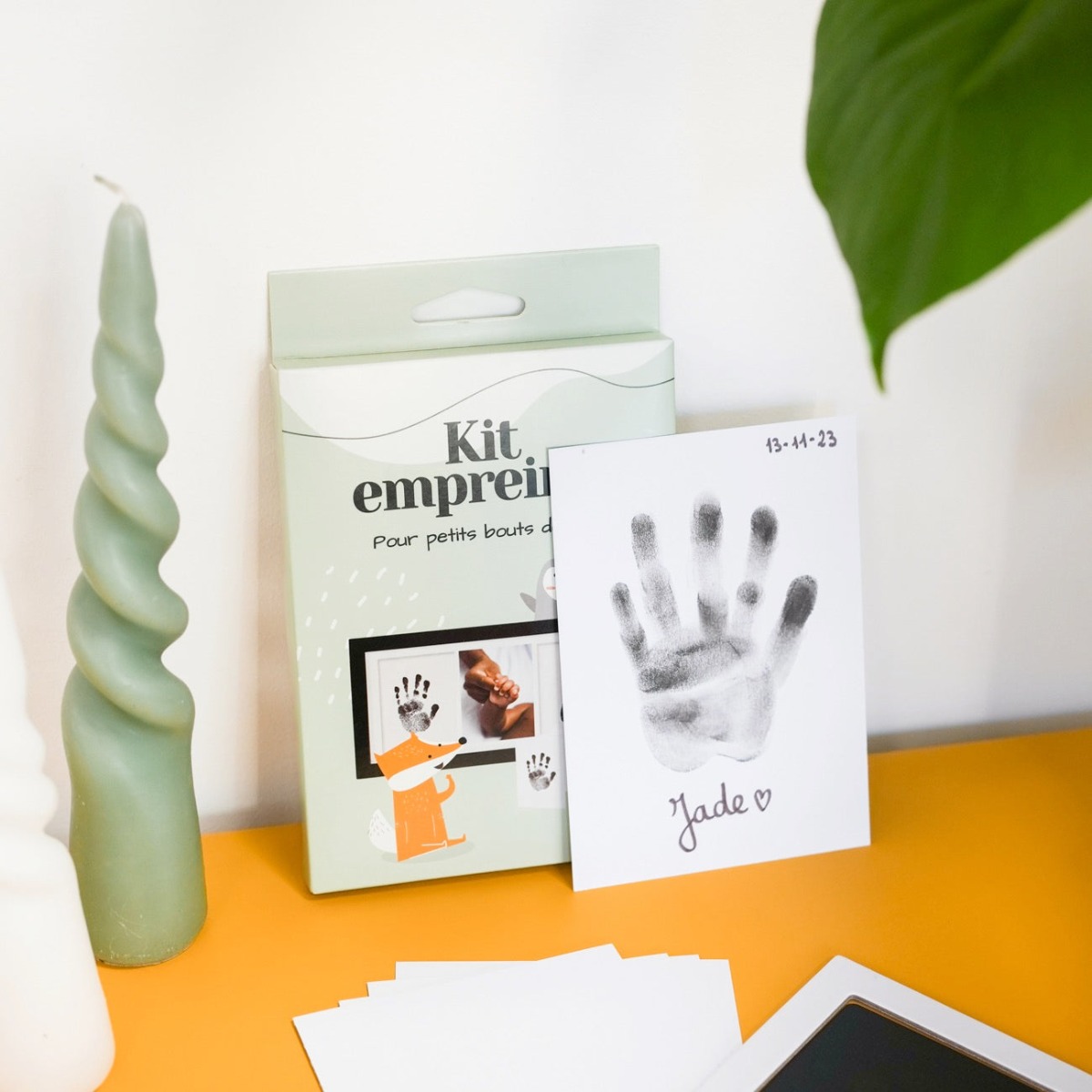 Kit d&rsquo;empreinte de b&eacute;b&eacute;